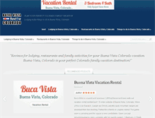 Tablet Screenshot of buenavistacoloradolodging.com